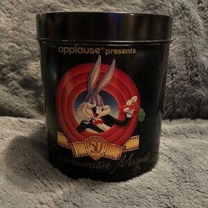 Vintage 1989 Brach's Happy Birthday Bugs Bunny Looney Tunes 50th Anniversary Tin